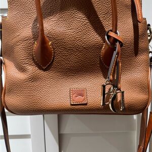 Dooney & Bourke Tan Leather Shoulder Bag